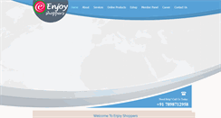 Desktop Screenshot of enjoyshoppers.com